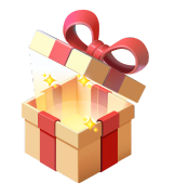 open gift box