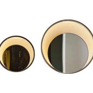Double Ring Wall Mirror