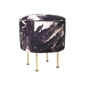 Modern Line Pouffe Ottoman Chair
