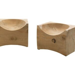 LOG Ottoman Chair