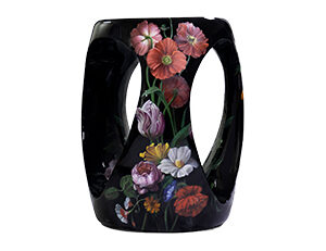 FLORAL STOOL