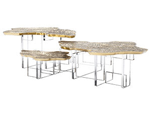 MONET SILVER CENTER TABLE