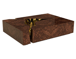 LAPIAZ WALNUT CENTER TABLE