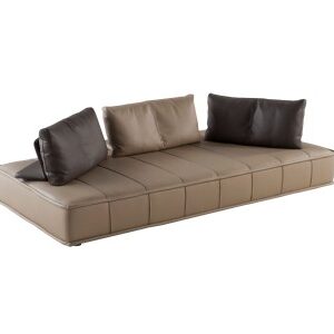 ESCAPADE CUIRChaise Sofa