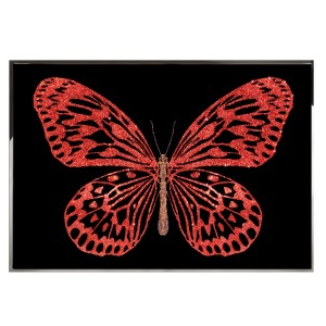 RED BUTTERFLY Wall Art