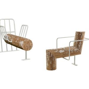 ANTI-COMFORT Outdoor Bench