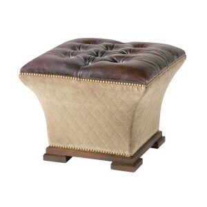 Tufted Ottoman Chair