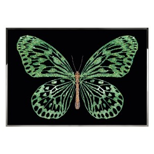 GREEN BUTTERFLY Wall Art
