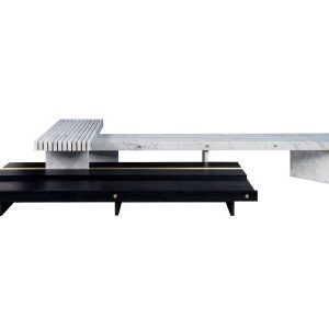 Rail coffee table
