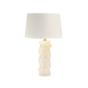 Alabaster desk lamp