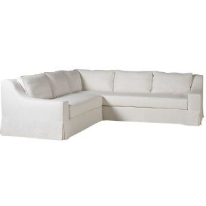 Lax Skirted corner sofa