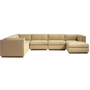 Tuxedo corner sofa