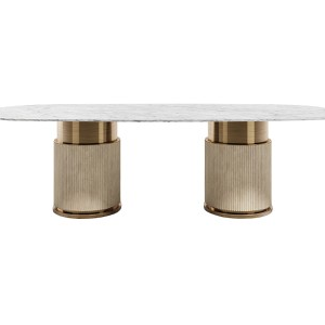 Rock Oval dining table
