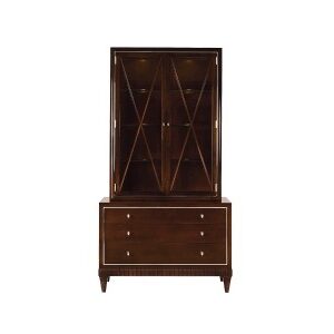 Glass Front Wine Cabinet
